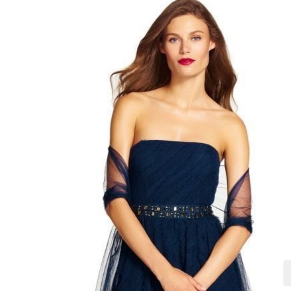 Adrianna Papell Tulle Ball Gown $349